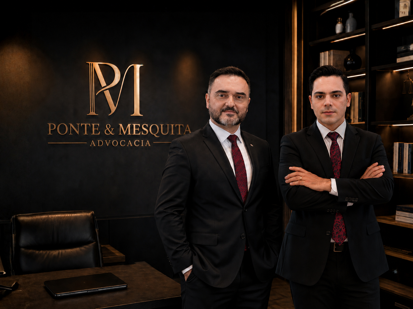 Dr. João Paulo Mesquita e Dr. João Roberto Ponte Andrade